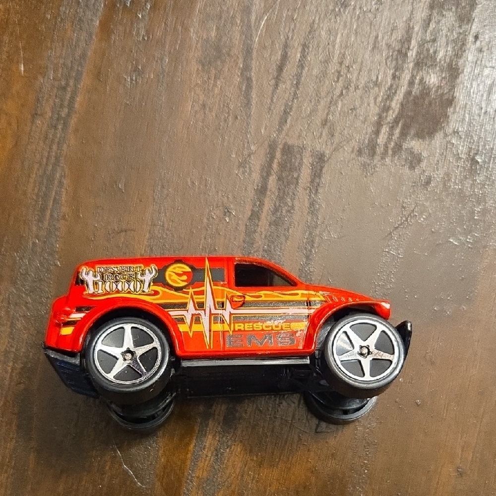 Rescue Team Red Toy Car